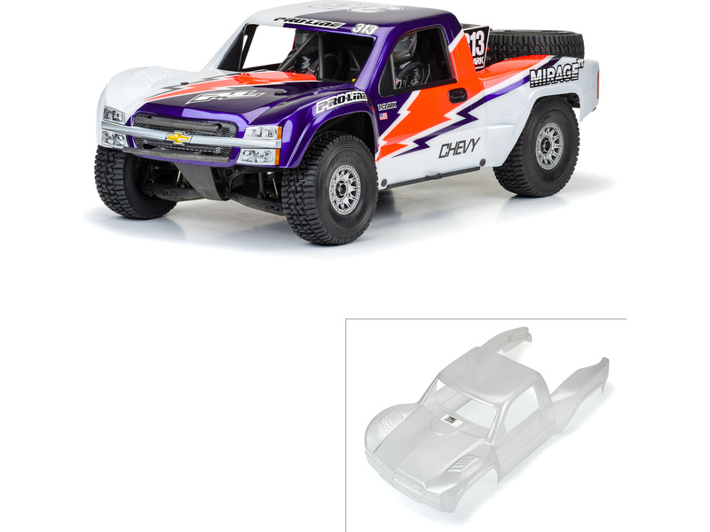 Proline Pre-Cut 2007 Chevy Silverado Clear Body for Traxxas UDR