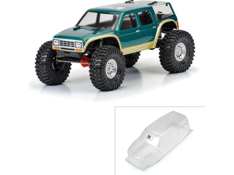 Proline Coyote Grande Clear Body suit 12.3in Wheelbase Scale Crawlers