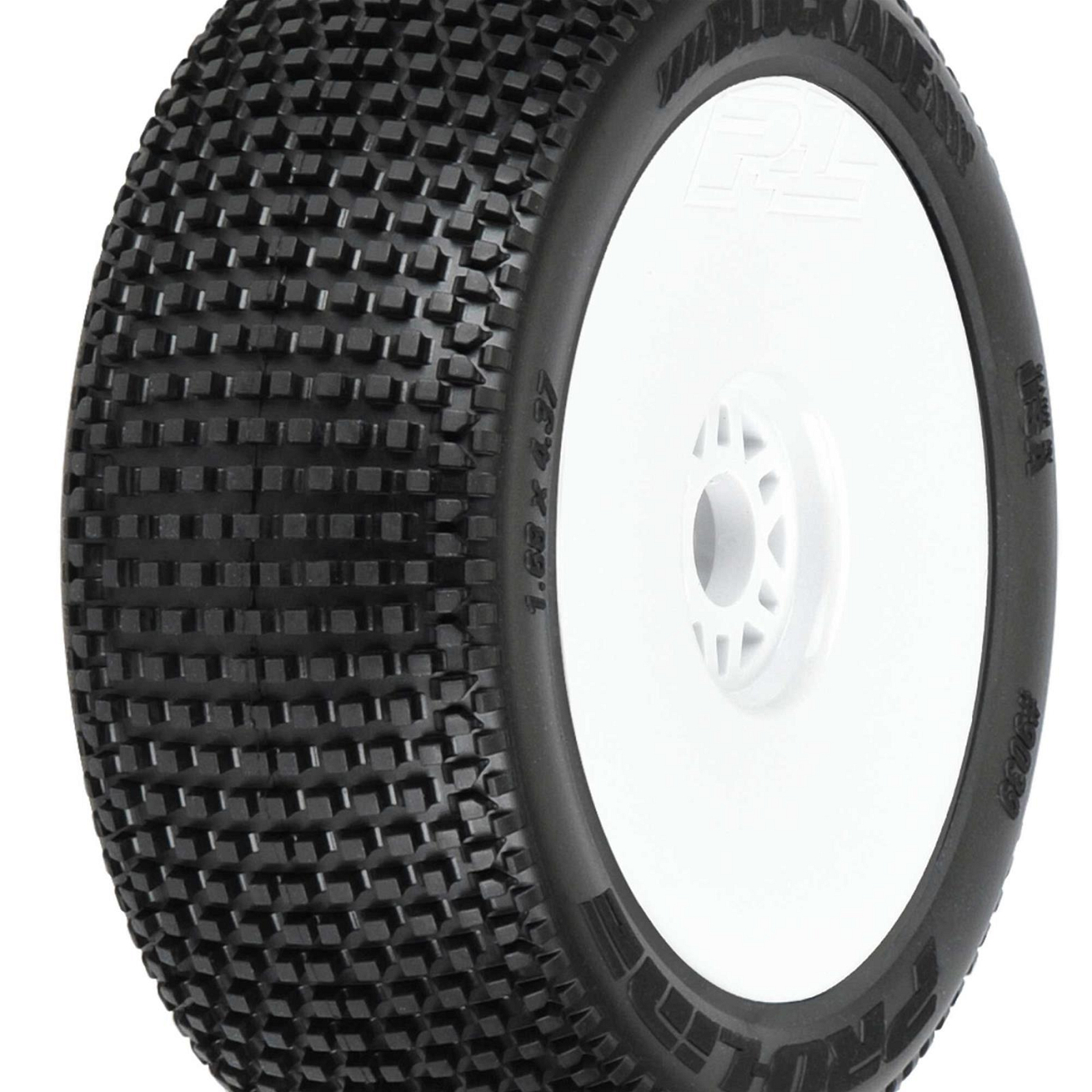 Proline 1/8 Blockade S3 Front/Rear Off-Road Buggy Tyres Mounted