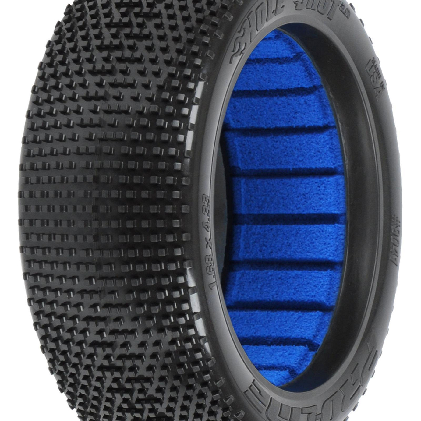 Proline 1/8 Hole Shot 2.0 M4 Front/Rear Off-Road Buggy Tyres, 2p