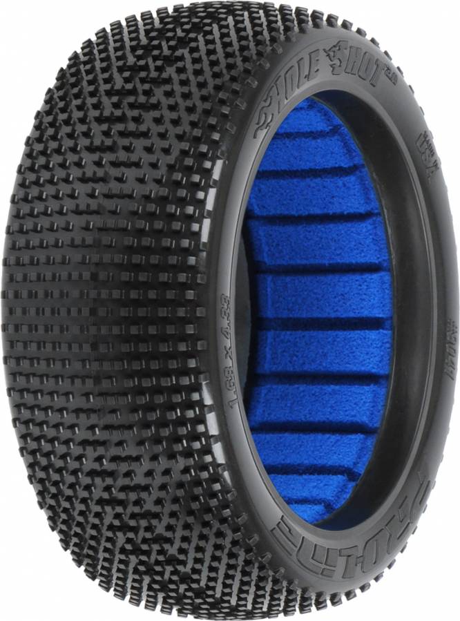 Proline 1/8 Hole Shot S5 Front/Rear Off Road Buggy Tires , 2pcs