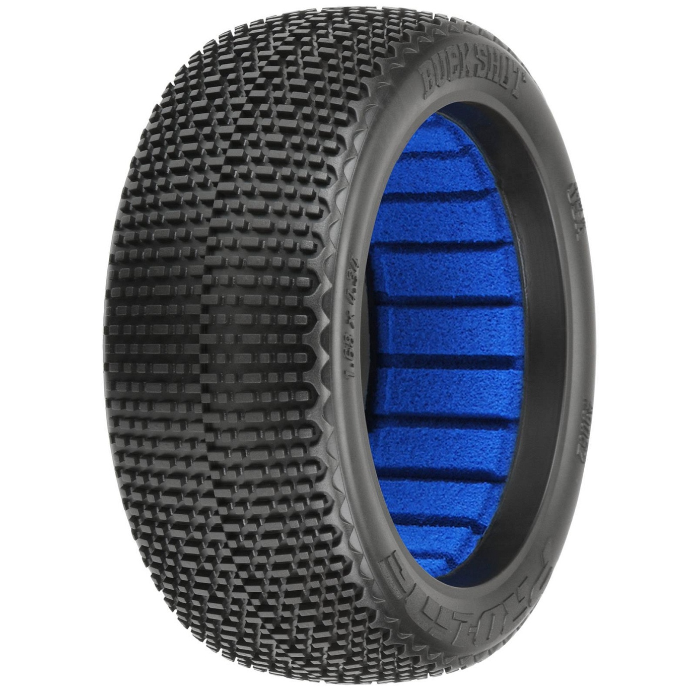 Proline 1/8 Buck Shot M3 Front/Rear Off-Road Buggy Tyres, 2pcs