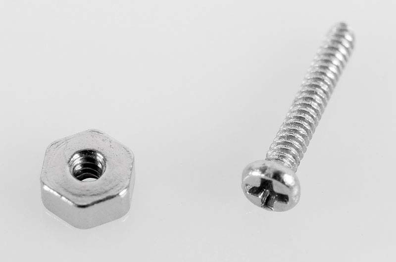 1mm x 6mm Machine Screw and Nut