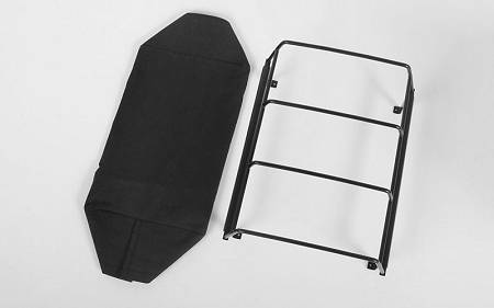 Bed Soft Top w/Cage for RC4WD Mojave II Two Door (Black)