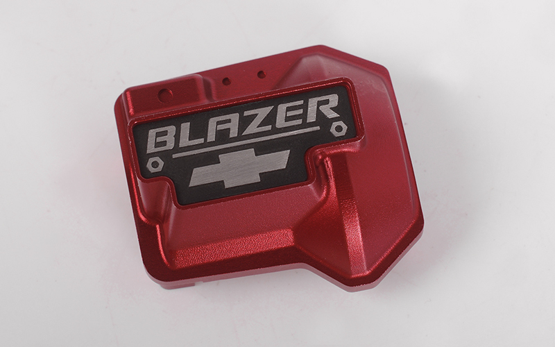 Aluminum Diff Cover for Traxxas TRX-4 Chevy K5 Blazer (Red)