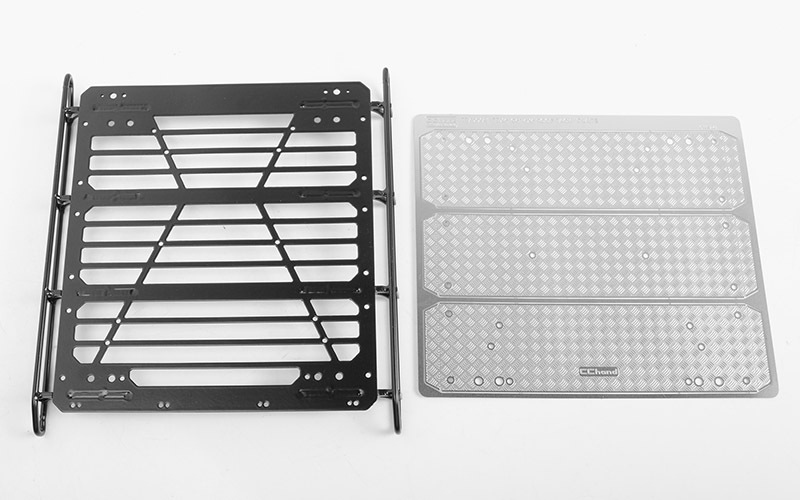 Command Roof Rack w/ Diamond Plate for Traxxas Mercedes-Benz G 6