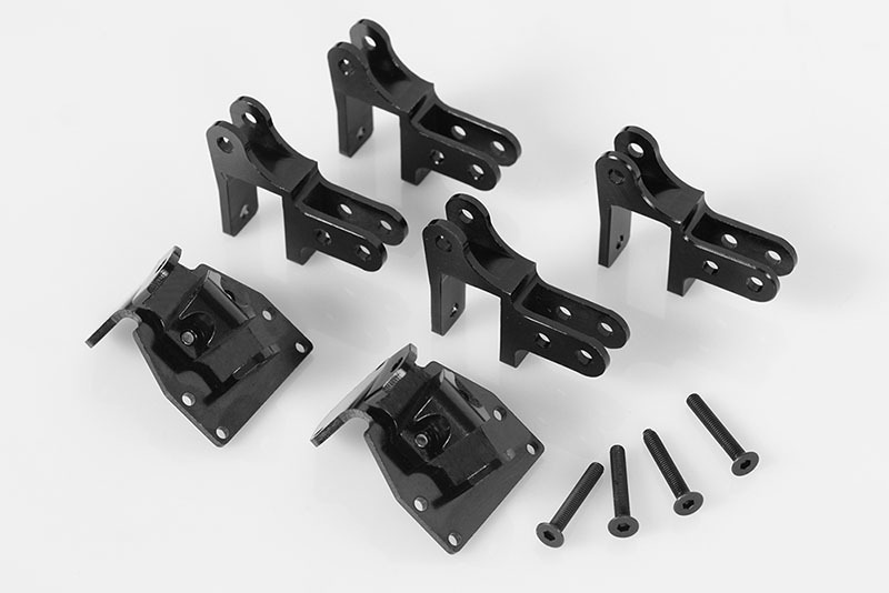 4 Link Mounts for Blackwell Axle (Black)