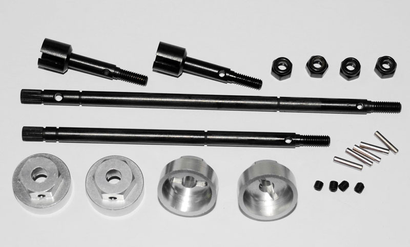 12mm Hex conversion kit for Tamiya Bruiser 2012