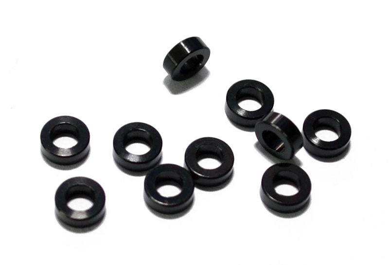 2mm Black Spacer with M3 Hole (10)