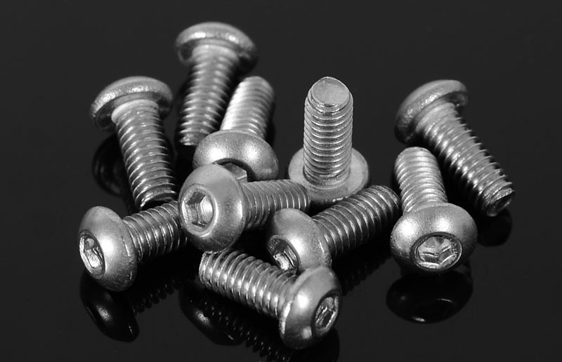 Button Head Cap Screws M2.5 x 6mm (10)