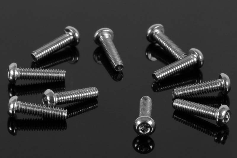 Button Head Cap Screws M2 x 8mm (10)