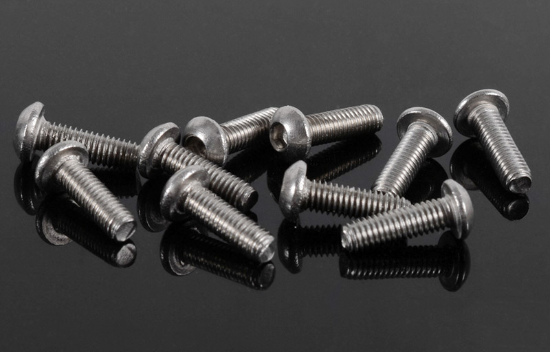 Button Head Cap Screws M3 x 10mm (10)