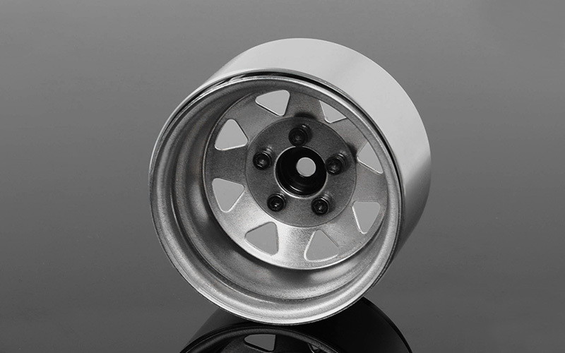 5 Lug Deep Dish Wagon 1.9" Steel Stamped Beadlock Wheels (Plain)