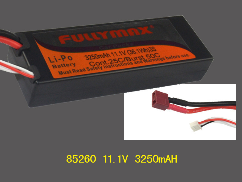 3250mah 11.1v 25c battery for 1/8 buggy