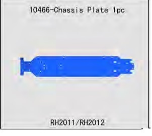 RH-10466 Chassis plate 1pc