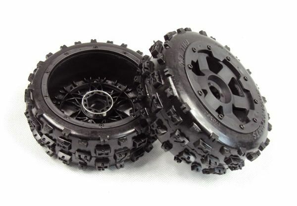 Front Knobby Wheel Set