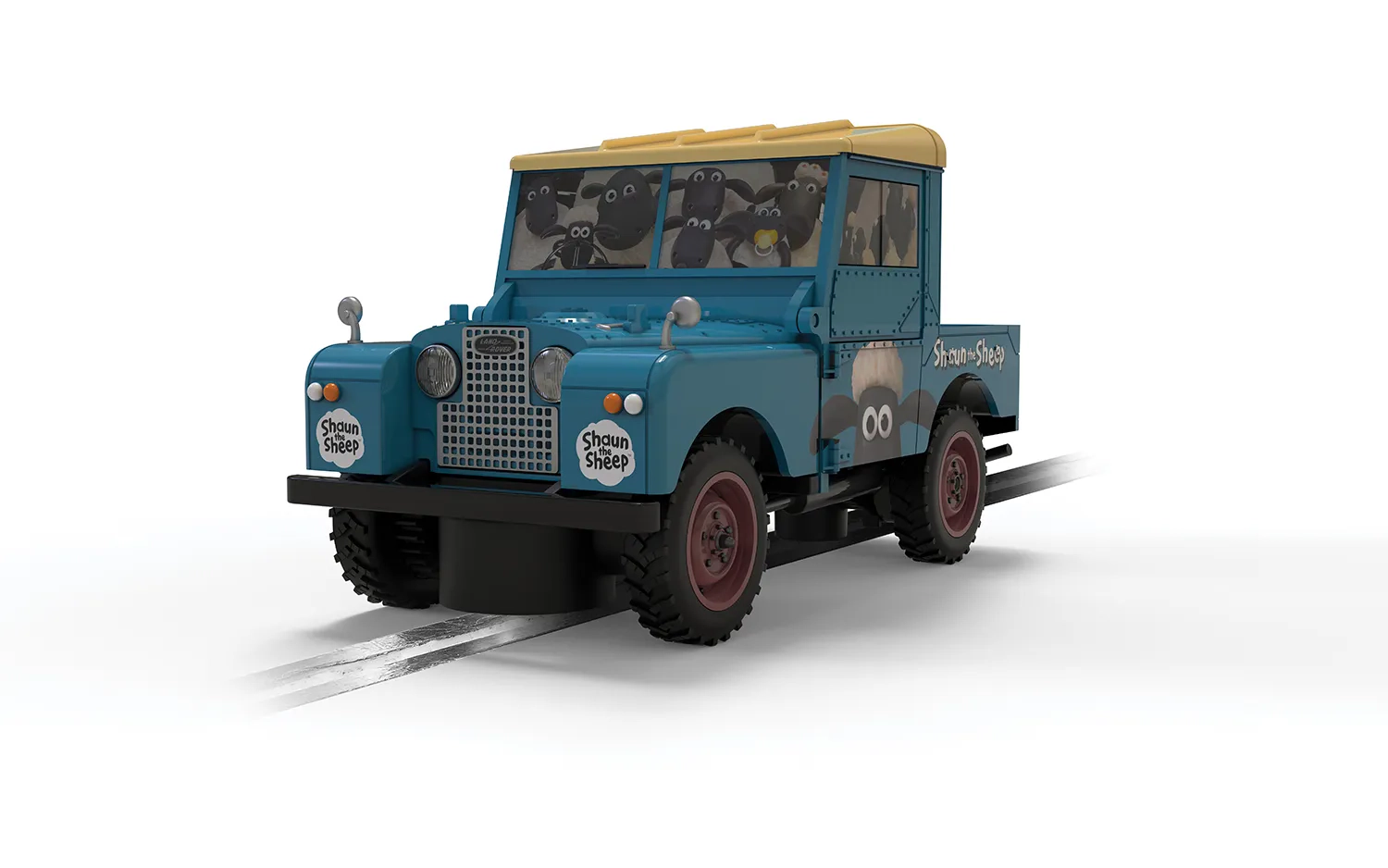 C4543 Land Rover Series 1 - Shaun The Sheep