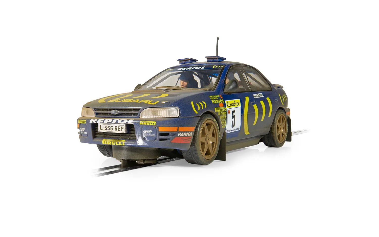 C4555A Subaru Impreza WRX - 1995 Carlos Sainz - Weathered