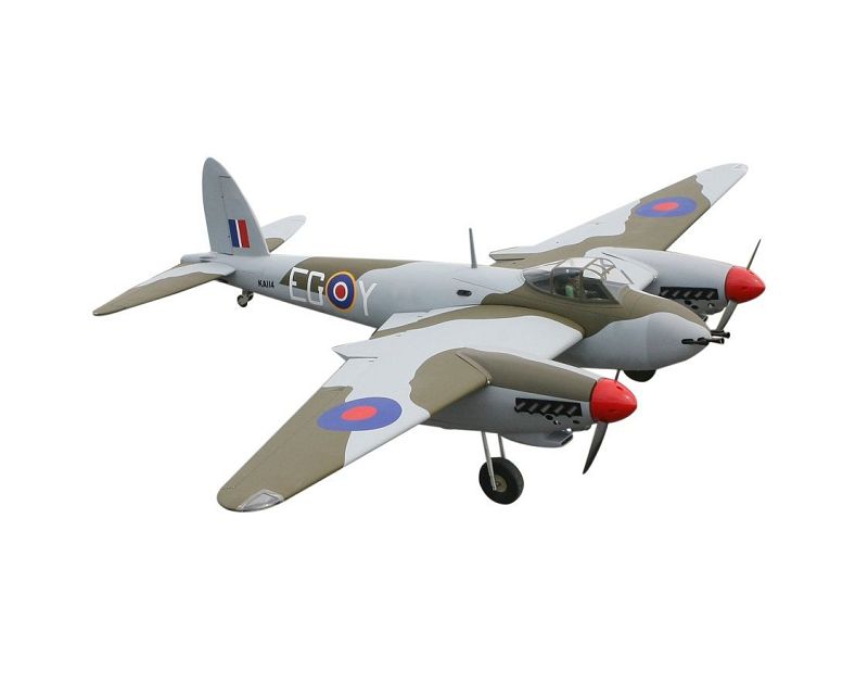 Seagull Models Seagull DH Mosquito Twin Engine ARF Kit, .46, .55