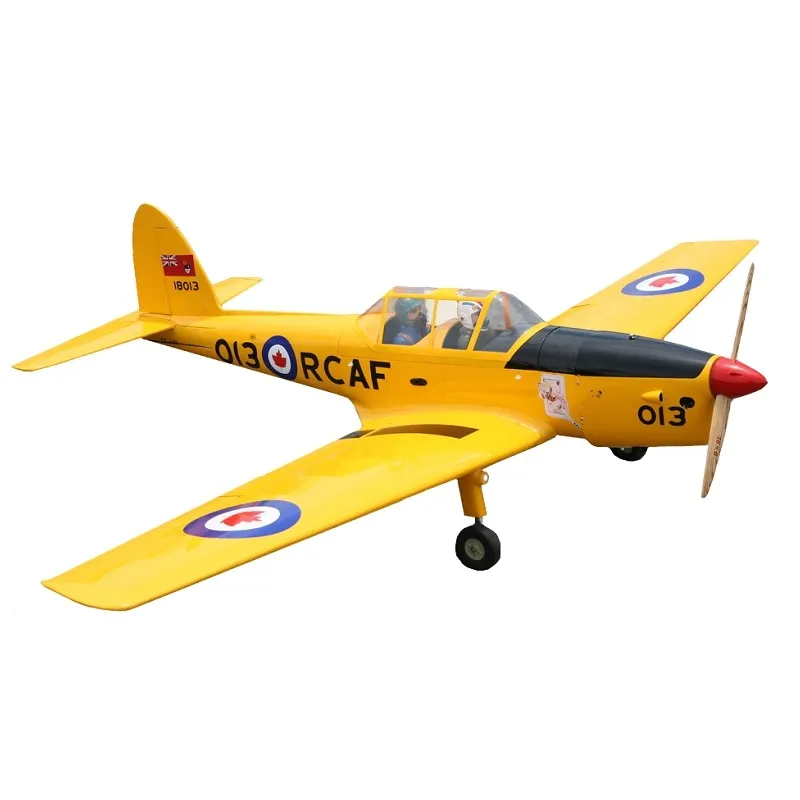 Seagull Models DHC1 Chipmunk RC Plane, 20cc ARF, Yellow, SEA-304Y