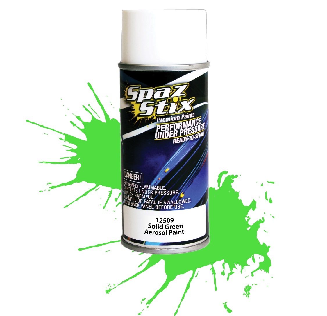 Solid Green Aerosol Paint 3.5oz