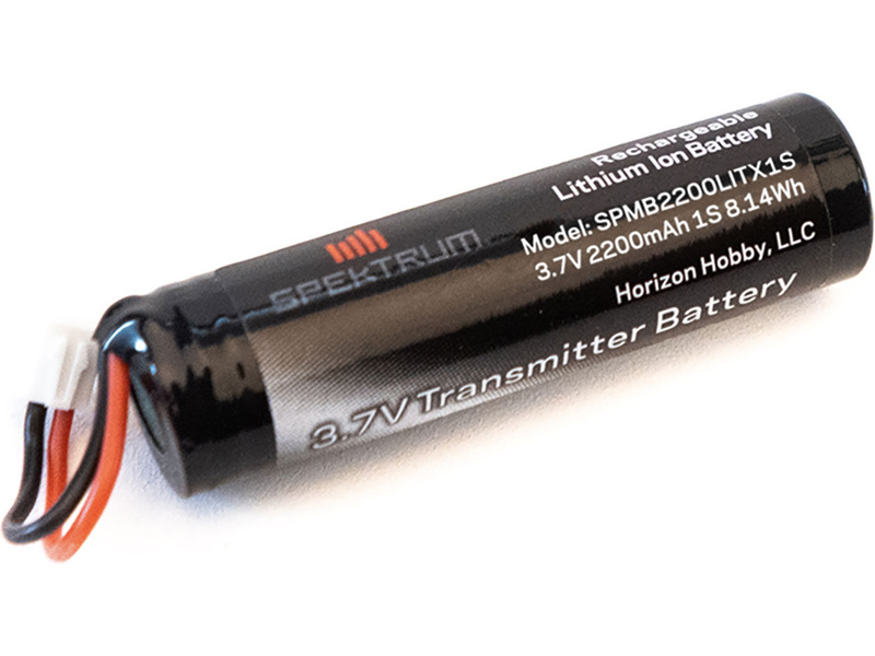 2200mah Spektrum 3.7V 1S Transmitter Battery, NX6, NX7e, NX8