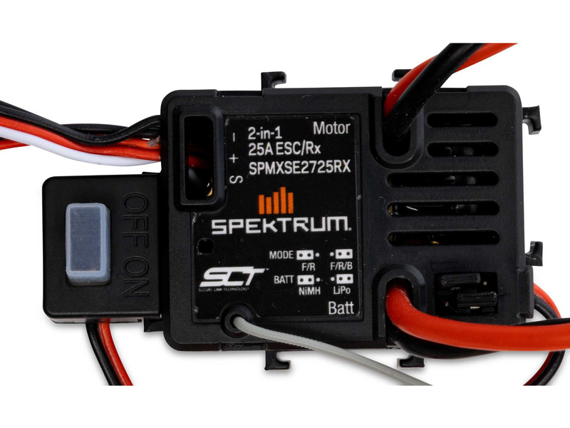 Spektrum 25A ESC and SLT RX with IC2 Connector, suit 1/18 Rock Crawler