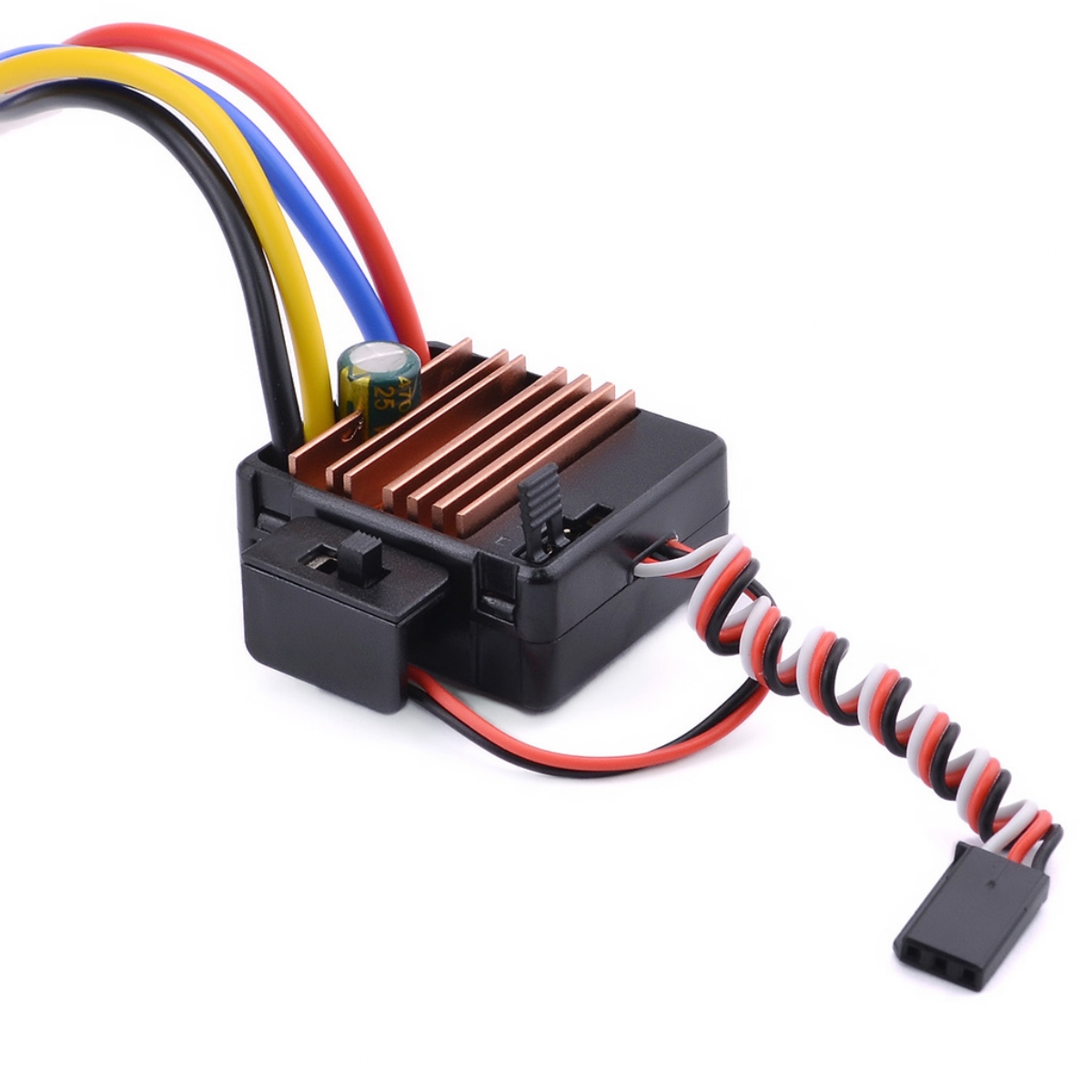 Surpass Hobby 60A Brushed ESC for 1/10th RC Crawler Cars