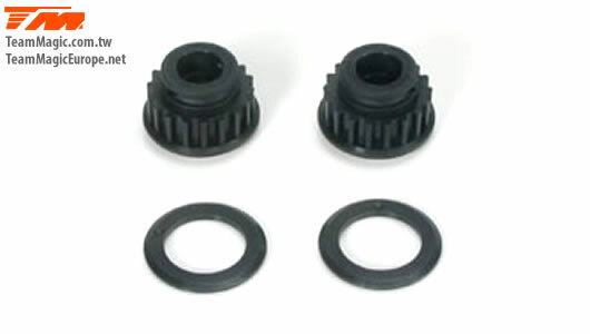 E4 Nylon 18T Center Pulley (2)