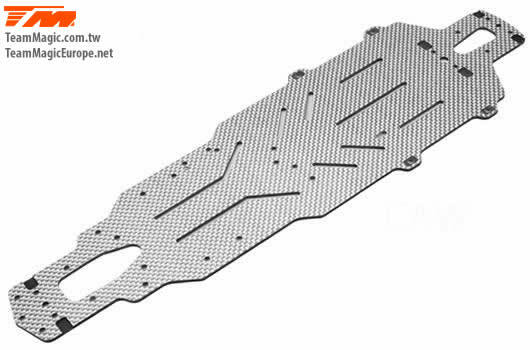 E4D MF Composite Chassis-White