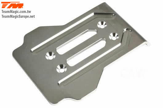 E6 CNC stainless chassis rear guard