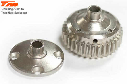 E6 center differential steel case