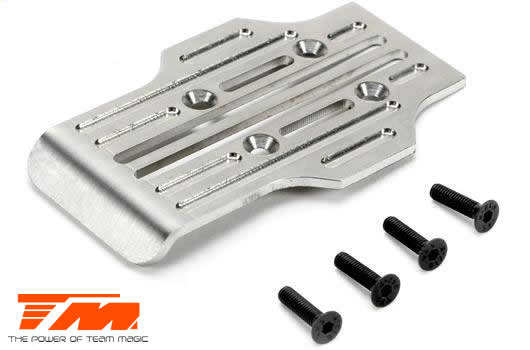 CNC Rear Chassis Guard opt. E5