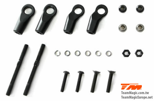 Steering rod ball end set (B8ER)