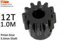 Pinoion gear M1 for 5mm shaft 12T