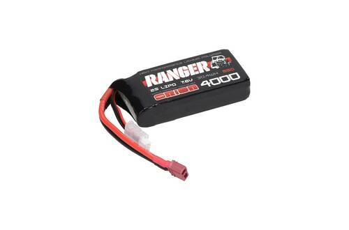 4000mAh 2S 55C Ranger Crawler HV Shorty LiPo Battery (7.6V)