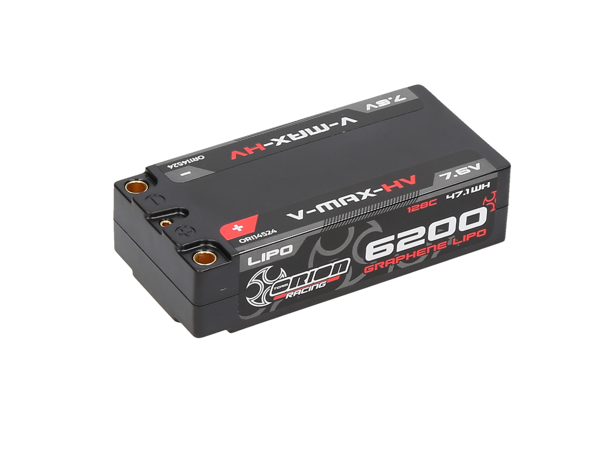 6200mah Team Orion Racing V-Max-HV Graphene Tech Shorty  7.6V 2S