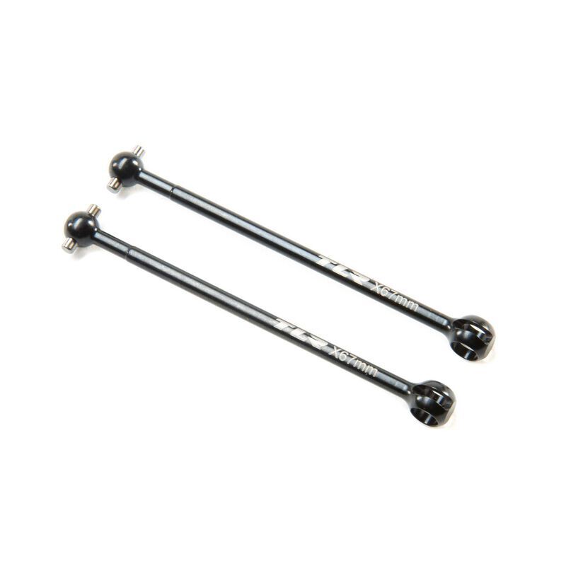 TLR CVA Driveshaft Bones, 67mm, 2pcs, 22X-4