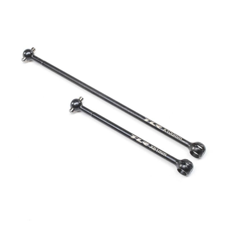 TLR CVA Driveshaft Bones, 61mm / 100mm, 22X