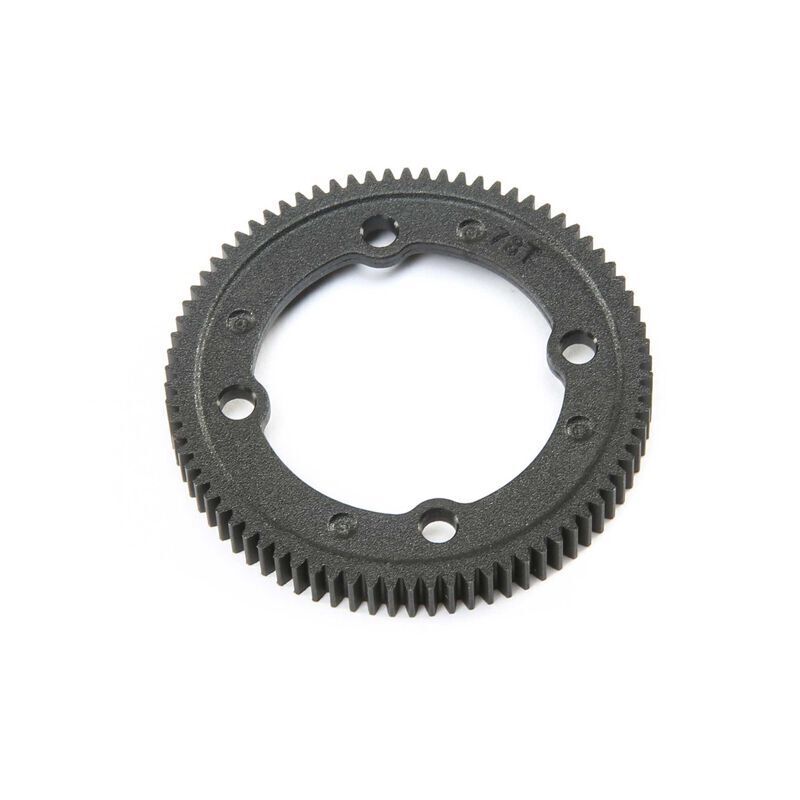 TLR 78T Spur Gear, Center Diff, 22X-4