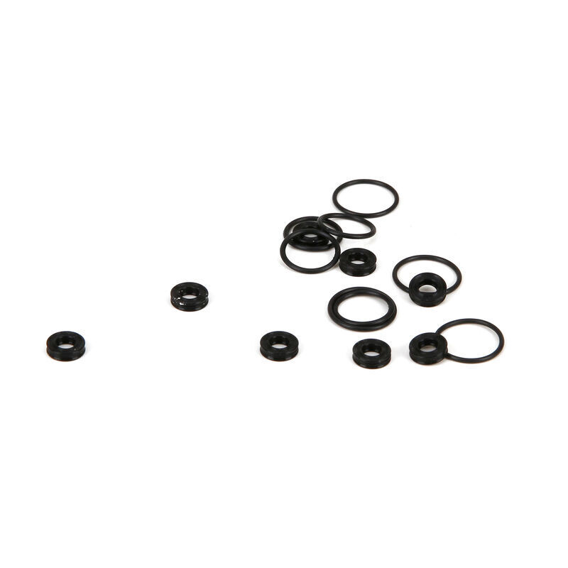 TLR Seal Set, X-Rings, Shock Cap O-Rings, 22 5.0 DC Elite