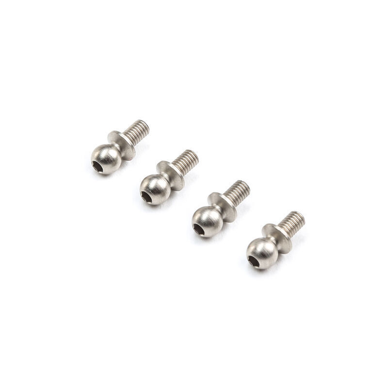 TLR Ball Stud, Low Mount, 4.8 x 5mm, 4pcs, 22 5.0 DC Elite