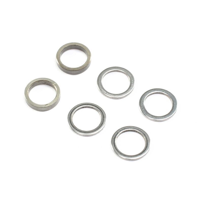 TLR Bearing Spacer, 1.3mm, 2pcs, 22X-4