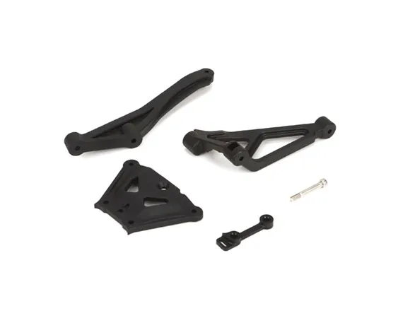 TLR Chassis Braces, Top Plate, 8e 3.0