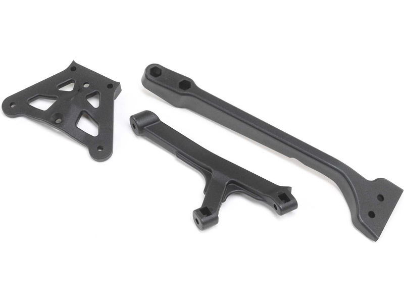 TLR Chassis Brace Set, 8X 2.0, 8XE 2.0