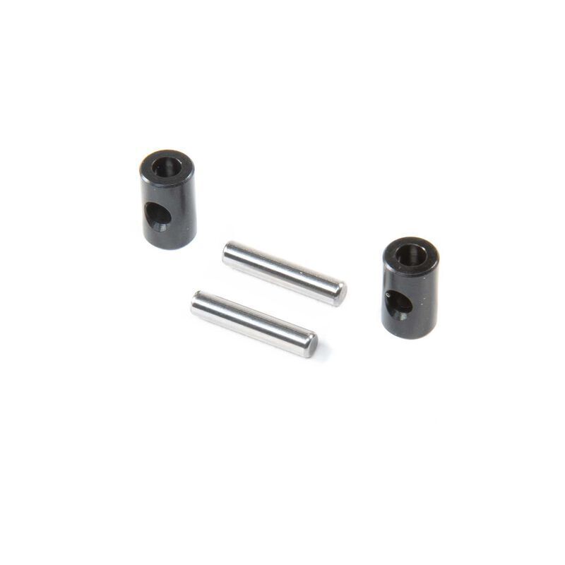 TLR Coupler and Pin, Deep Yolk, 2pcs, 8X Elite