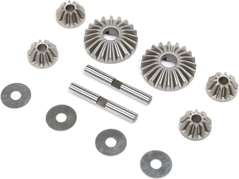 TLR Differential Gear and Shaft Set, 8X 2.0, 8XE 2.0