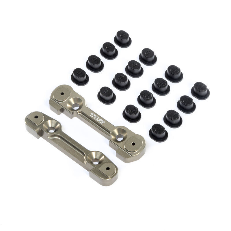 TLR Adjustable Front Hinge Pin Brace with Inserts, 8X Elite