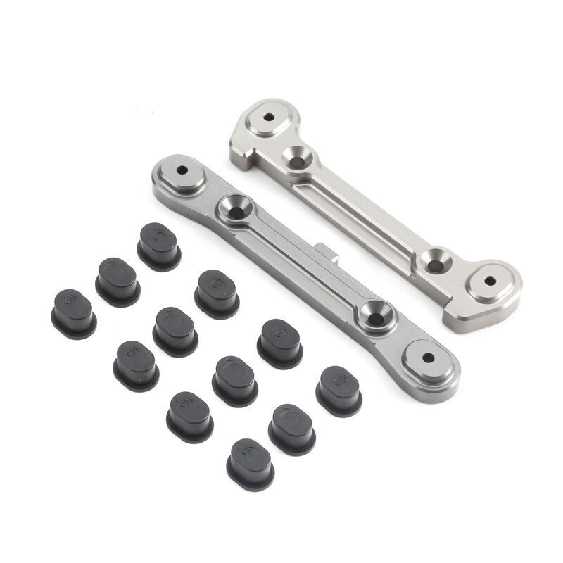 TLR 5IVE-B Adj Rear Hinge Pin Brace w/inserts 5B/5T