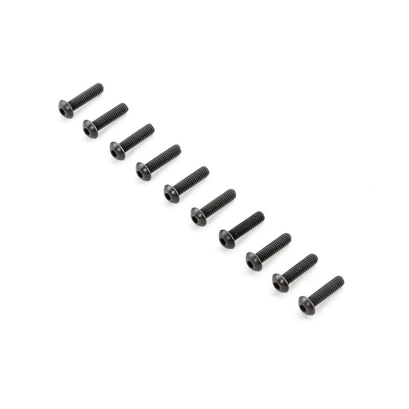 TLR Button Head Screws, M4x16mm, 10pcs, 8X